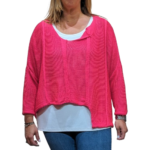 MARIE LA LUNE - Tricot À Manche 7/8 (1113)