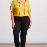 TRIBAL - Sophia Curvy Ankle Jeans (5355V-5050)