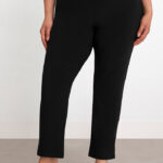Sympli - Pantalon Étroit Midi Taille Plus (2748MG)