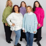 BORIS - Sweater with Cut-Out Insert at the Bottom (6173)