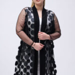 JOSEPH RIBKOFF - 3D Dot and Mesh Cover-Up (251209)