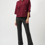 JOSEPH RIBKOFF - Pantalon Évasé à Enfiler en Tricot (253109)