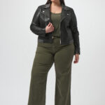 JOSEPH RIBKOFF - Goldie | Classic Wide-Leg Stretch Denim Jeans (T253950)