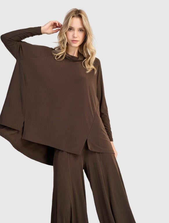 ALEMBIKA - Essential Slinky Swing Turtleneck (AT746)