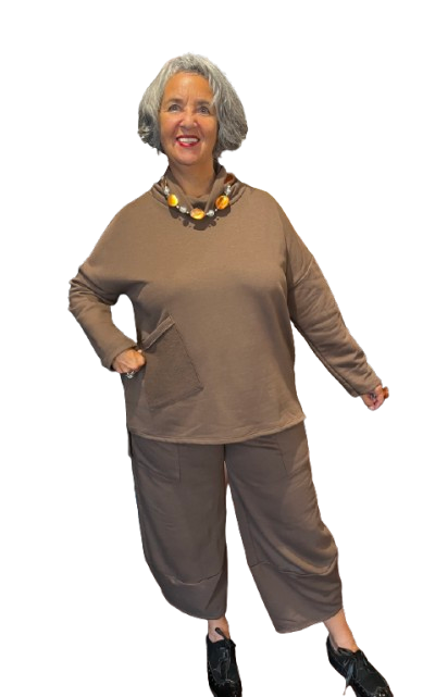 MARIE LA LUNE - Monaco Turtle Neck Sweatshirt