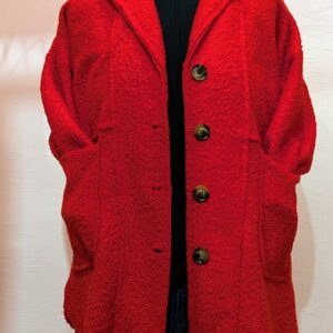 MARIE LA LUNE - Boucle Hooded Jacket Pinson (057)