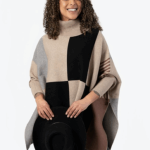 FUNSPORT - Turtle Neck Drop Shoulder Sweater (253328)