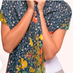 POWDER - Cotton Poplin Print Scarf (POP6)