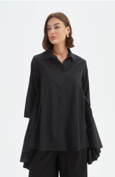 TIRELLI - TIERED FRONT LYOCELL SHIRT (25S3738)