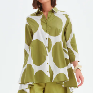 TIRELLI - SPOT PRINT SWING BACK SHIRT (24S3367)