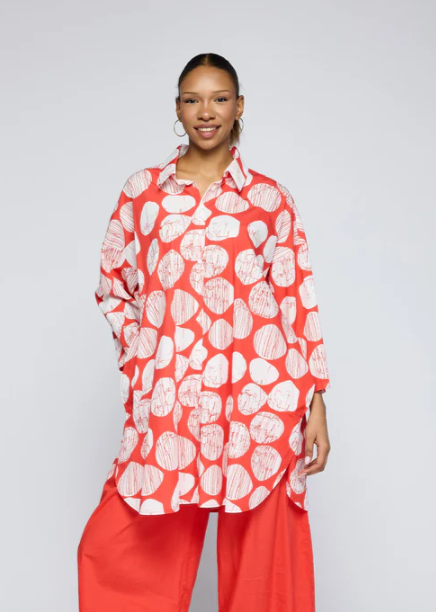 LUUKAA - Chemise-Tunique en Popeline de Coton NIVA (26Y01104)