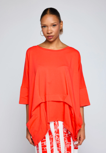 LUUKAA - SOLENE Layered Jersey Tunic (26Y01148)