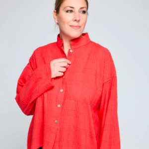 LUUKAA - ERINA Mandarin Collar Shirt (26Y0119)