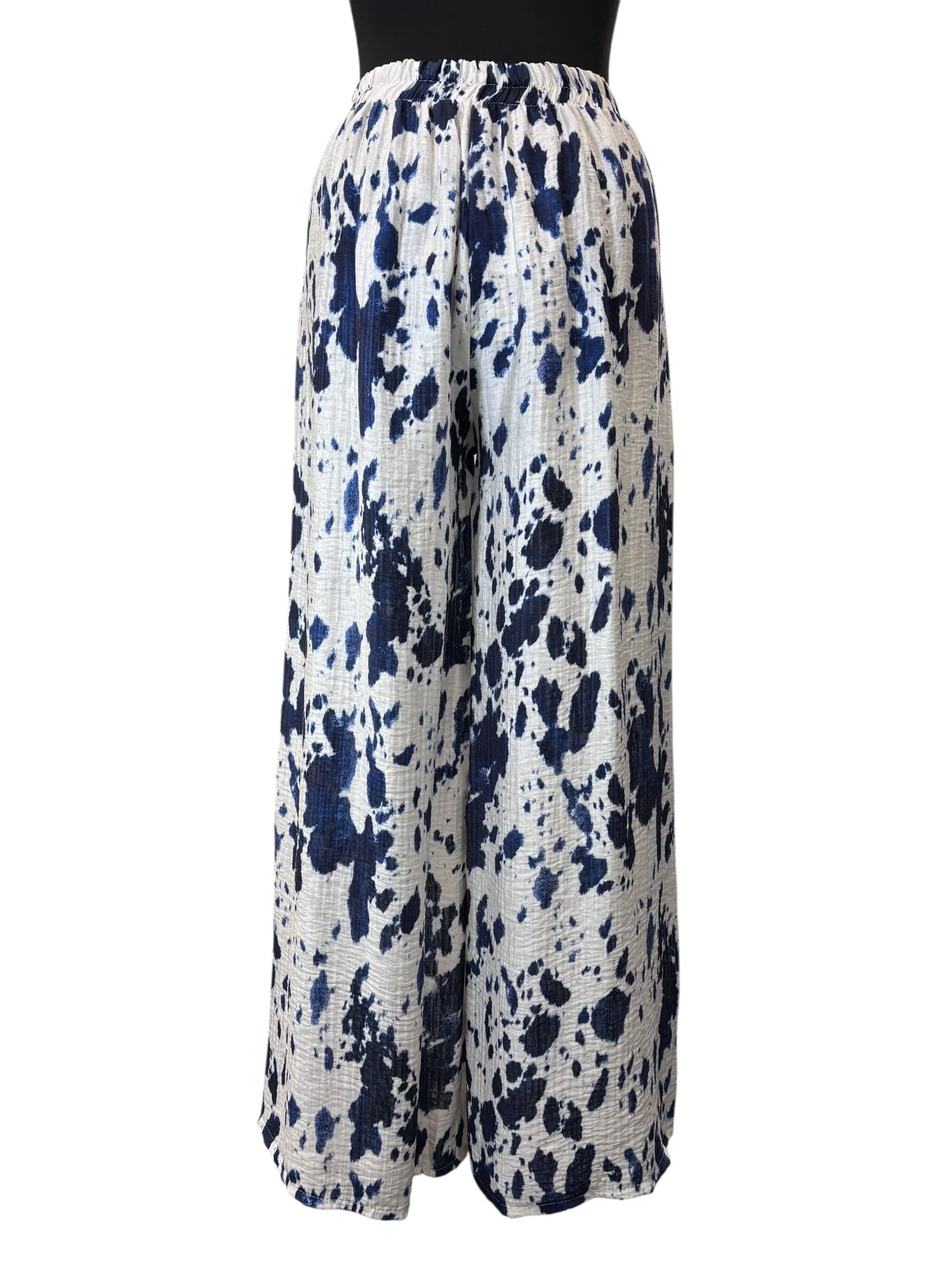 PAOLO TRICOT - Ink Blot Loose Pants (LX50154B)