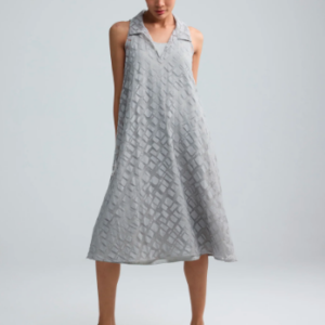 LUUKAA - ELUNE Layered Hybrid Midi Dress (26Y0504)