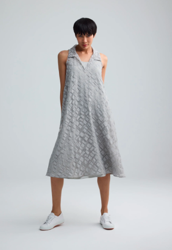 LUUKAA - ELUNE Layered Hybrid Midi Dress (26Y0504)