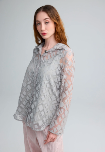 LUUKAA - MAREN Batik-Effect Tunic Shirt (26Y0109)