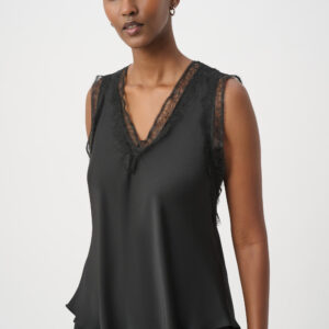 JOSEPH RIBKOFF - Recycled Satin Sleeveless Top (264175)