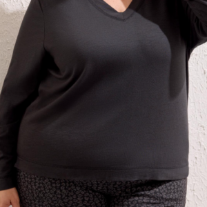 TRIBAL - L/S V NECK TOP (3169LV)