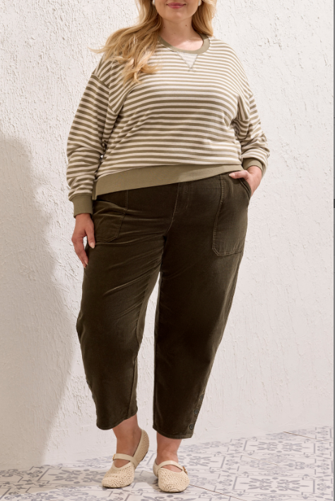 TRIBAL - FLY FRT ANKLE PANT W/ BTN VENT (2323LV)