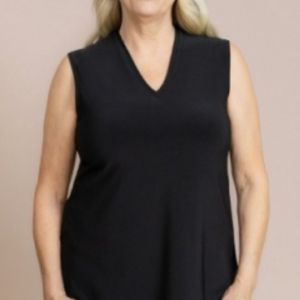 SYMPLI - Go To Narrow V-Neck Tank Plus (21248G)