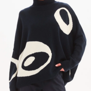 TIRELLI - RETRO CIRCLE PRINT KNIT (26K3810)