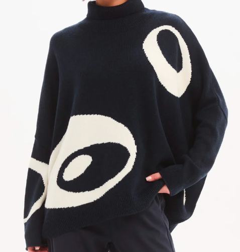 TIRELLI - RETRO CIRCLE PRINT KNIT (26K3810)