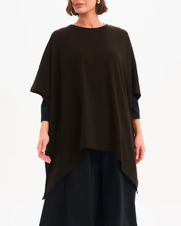 TIRELLI - SPLIT HEM KNIT TOP (26A3824)