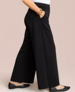 Sympli - Pantalon Évasé en Crêpe Soffio (CR27329)