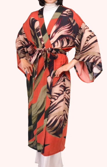 POWDER - Long Kimono Gown