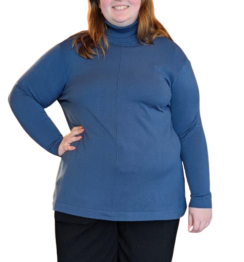 MAT - Basic Turtle Neck Sweater in Stretch Yarn (0000.5539.NETTO)