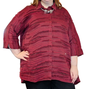 GRIZAS - Blouse Courte Devant Manche 3/4 (51686-S312)