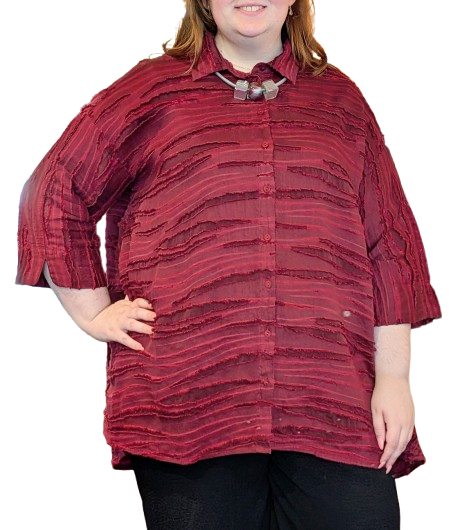 GRIZAS - Hi-Low Shirt 3/4 Sleeve (51686-S312)
