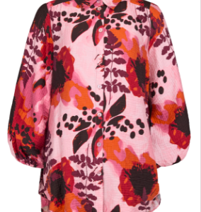 NOEN - Blouse With Rose Design (86298-81354)