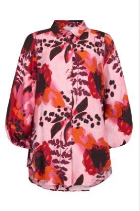 NOEN - Blouse With Rose Design (86298-81354)