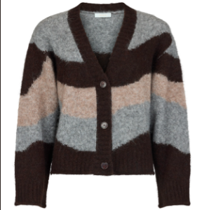 NOEN - Knit Striped Cardigan (87221-81381)