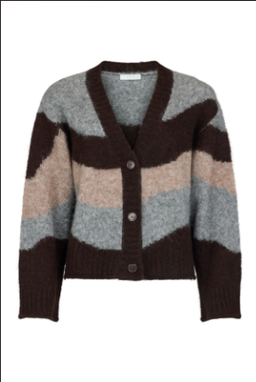 NOEN - Knit Striped Cardigan (87221-81381)